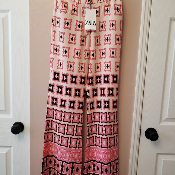 Zara Wide Leg Pants S - Picture 6 of 7